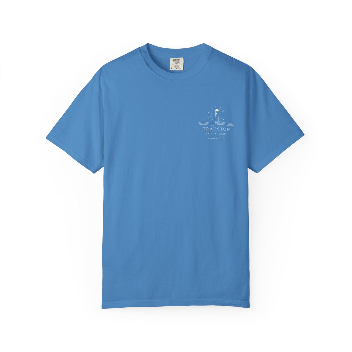 Salt and Light Garment-Dyed Tee — Light Graphic