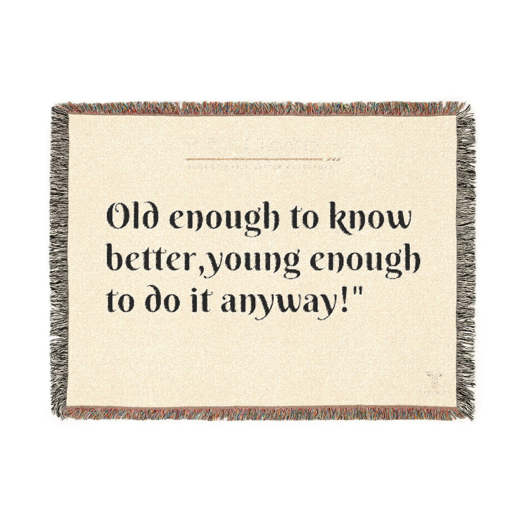 TRAUSTON | Old Enough Woven Blanket