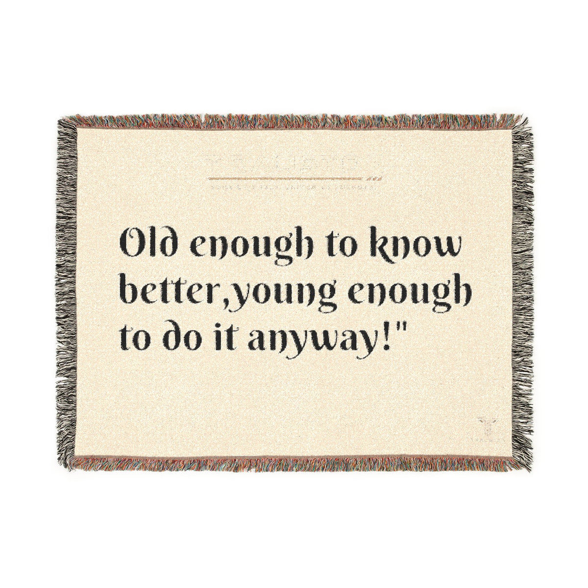 TRAUSTON | Old Enough Woven Blanket