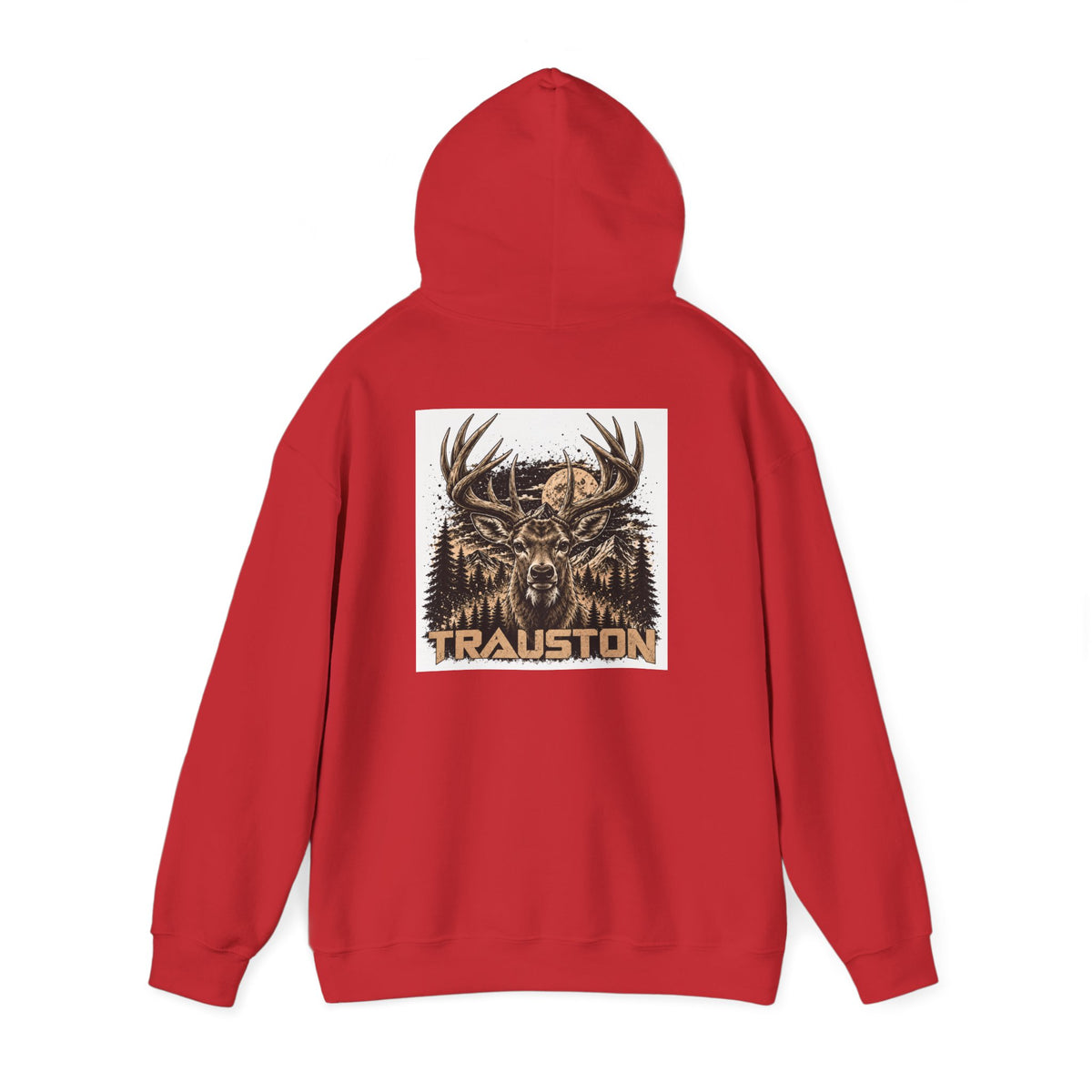 Deer Forest Back-Print Hoodie