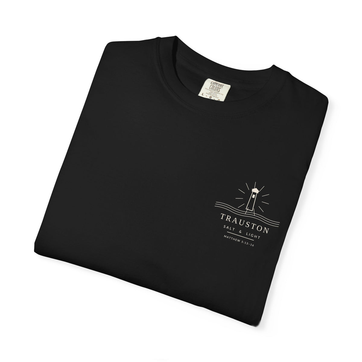 Salt and Light Garment-Dyed Tee — Light Graphic
