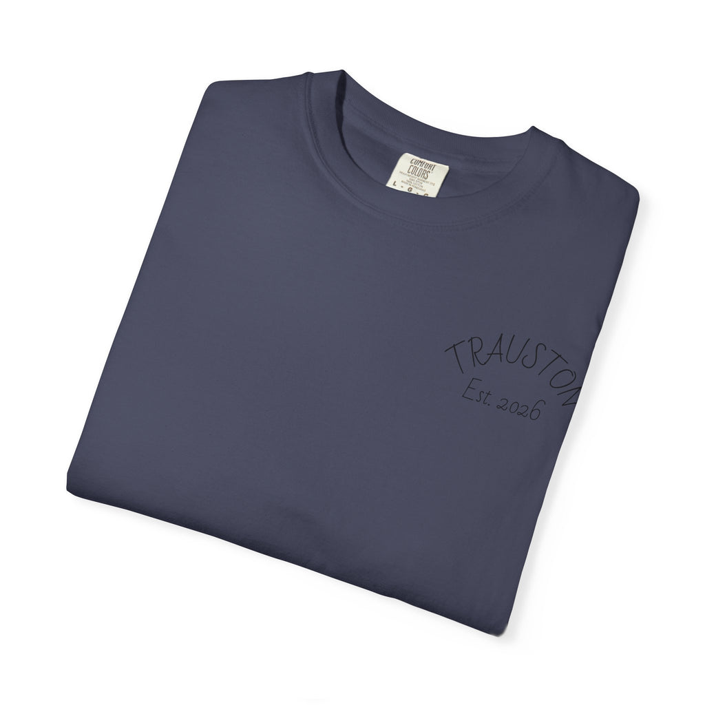 Est. 2026 & Wordmark Garment-Dyed Tee