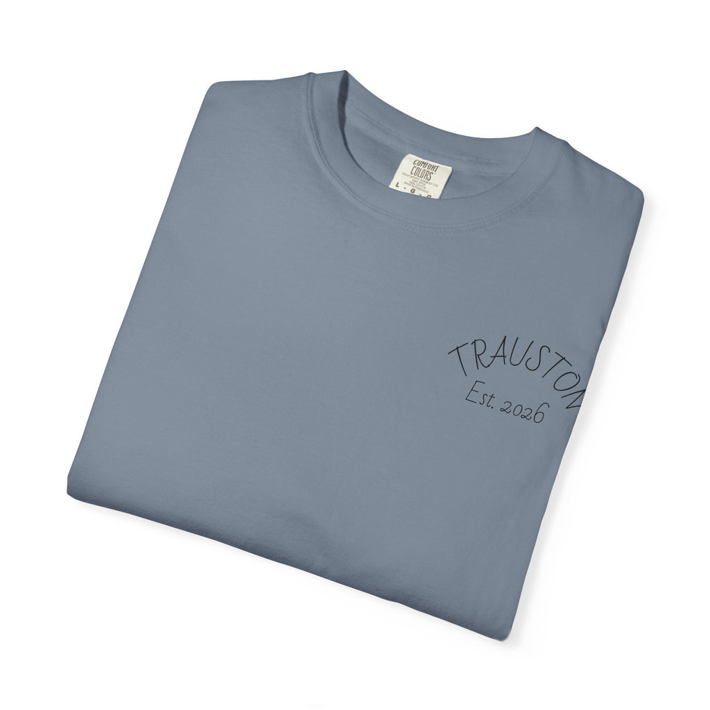 Est. 2026 & Wordmark Garment-Dyed Tee