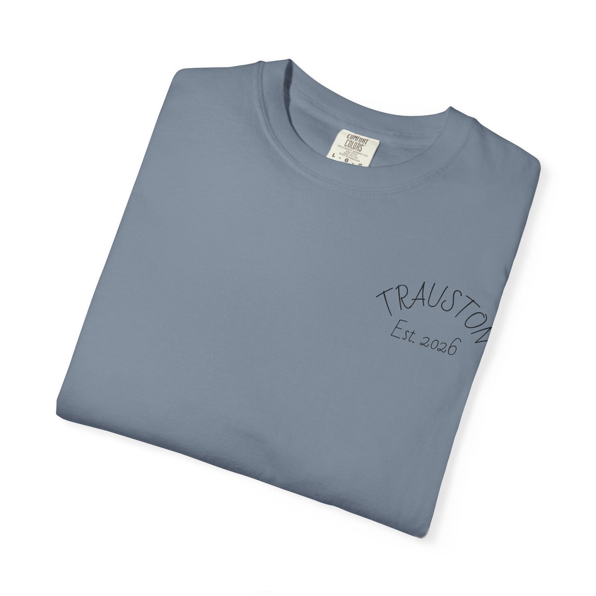 Est. 2026 & Wordmark Garment-Dyed Tee