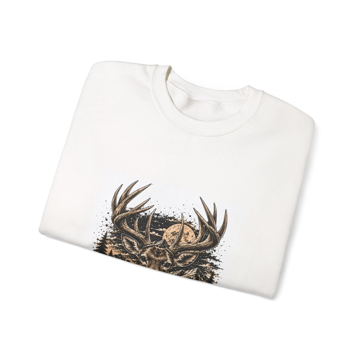 Deer Forest Crewneck Sweatshirt