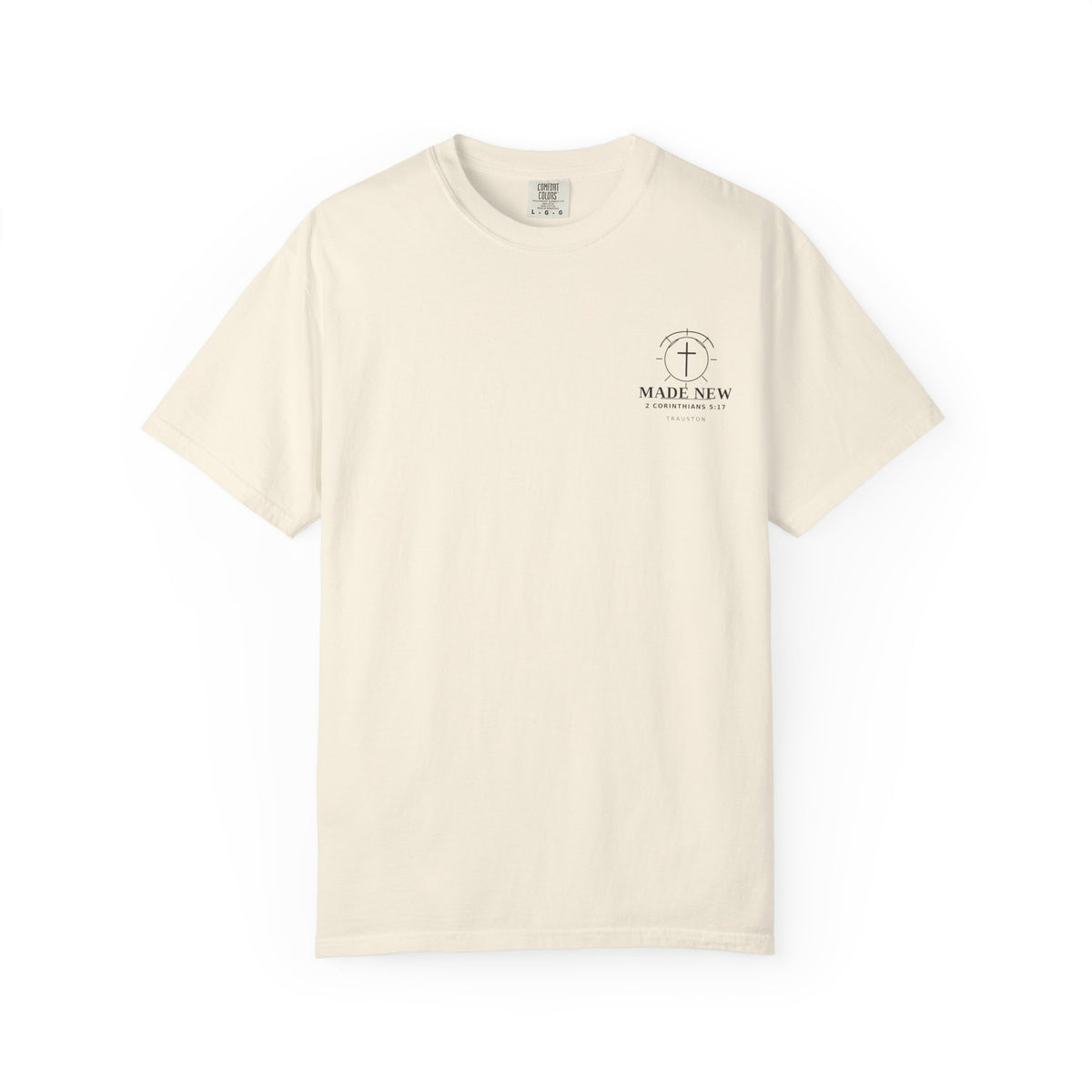 Made New Garment-Dyed Tee — Dark Graphic