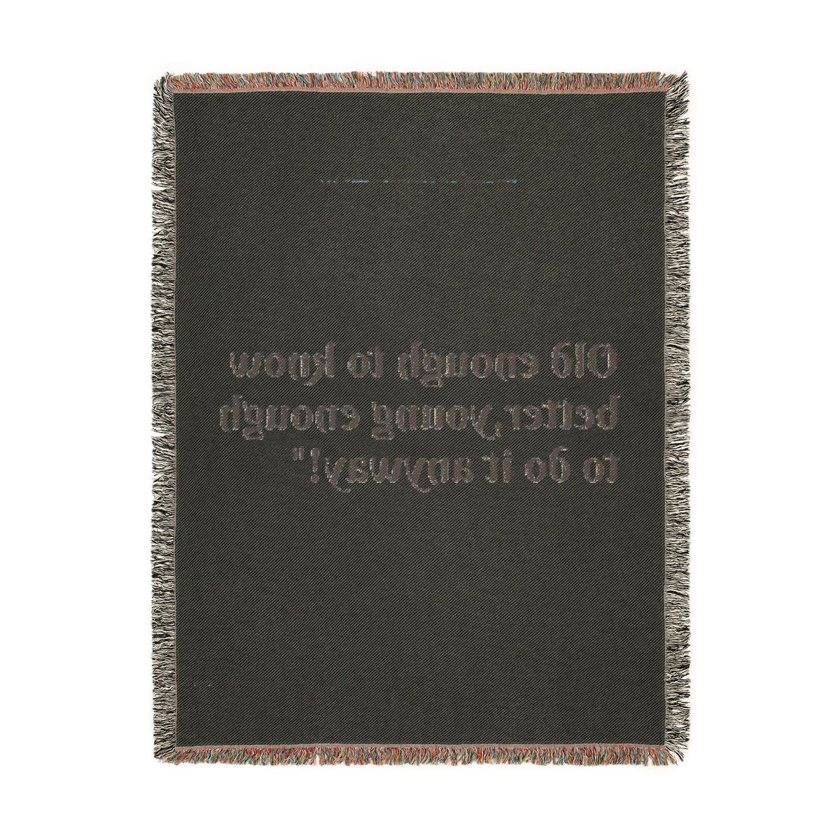 TRAUSTON | Old Enough Woven Blanket