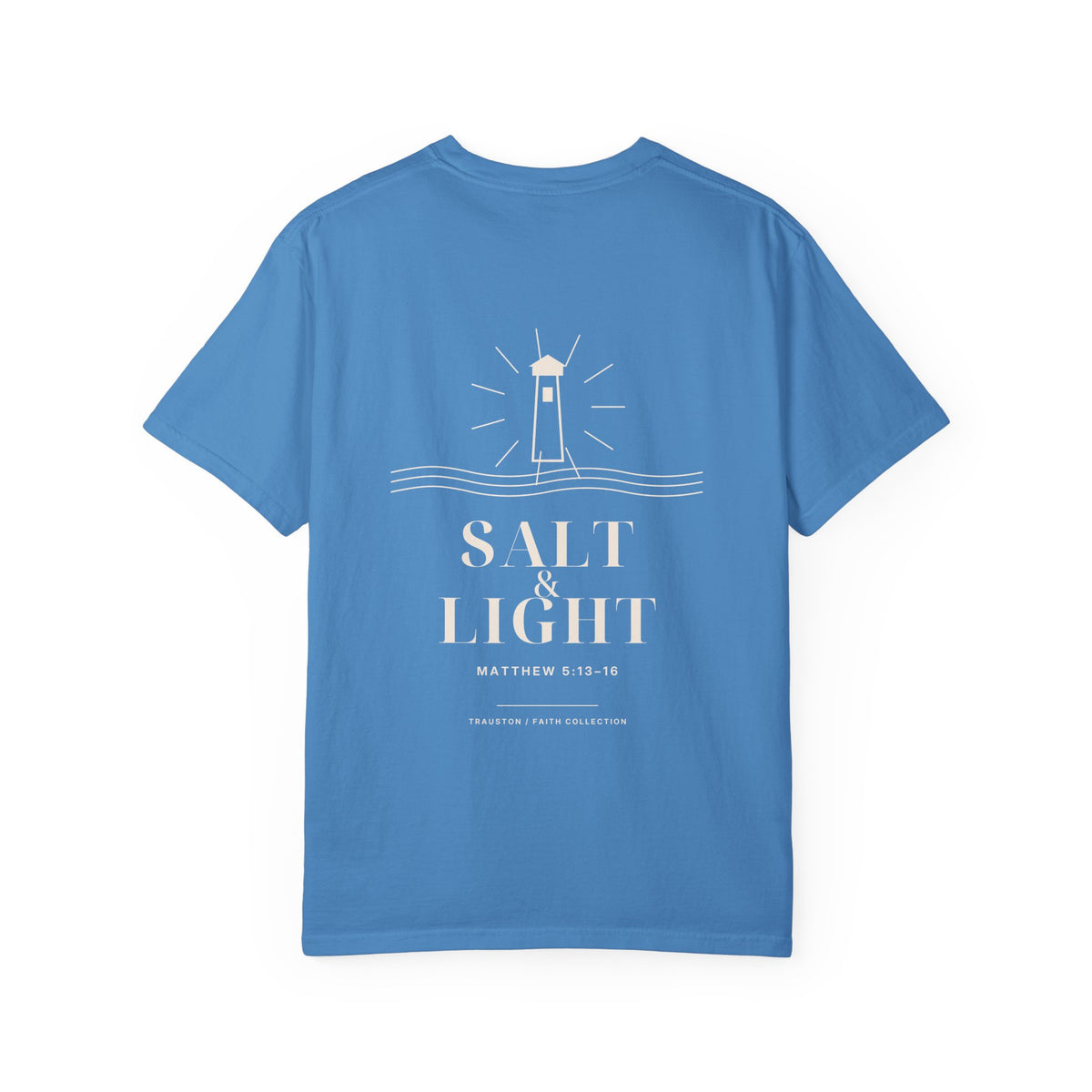 Salt and Light Garment-Dyed Tee — Light Graphic
